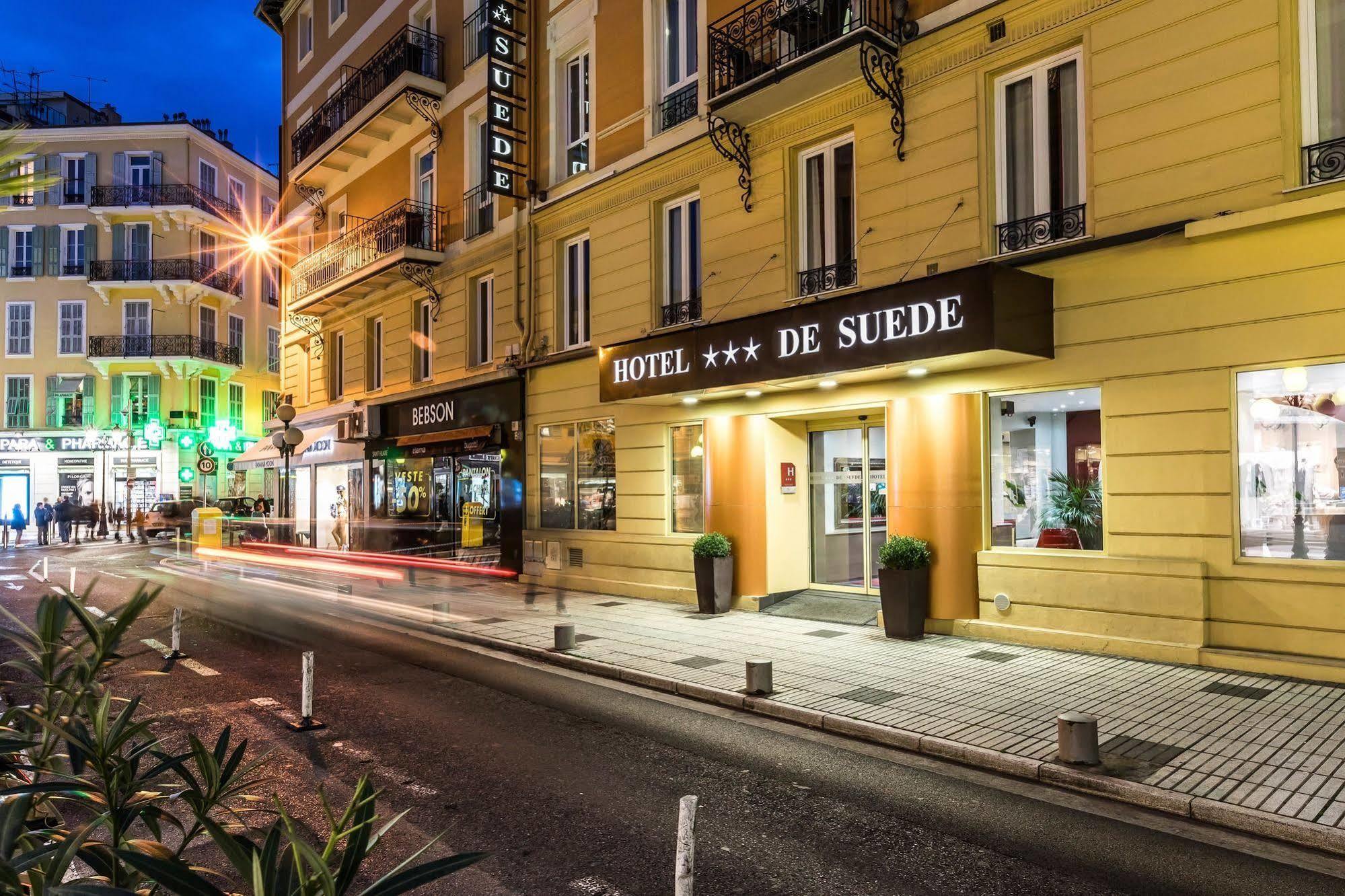 Hotel De Suede Nice Bagian luar foto